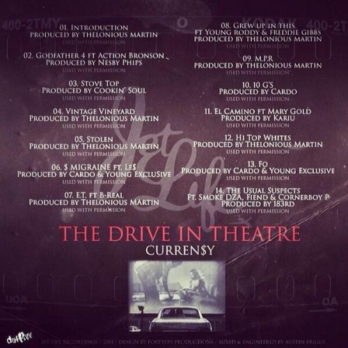 New Mixtape: Curren$y The Drive In Theatre