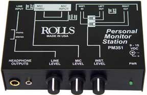 Rolls Personal Monitor Station – Rolls PM351