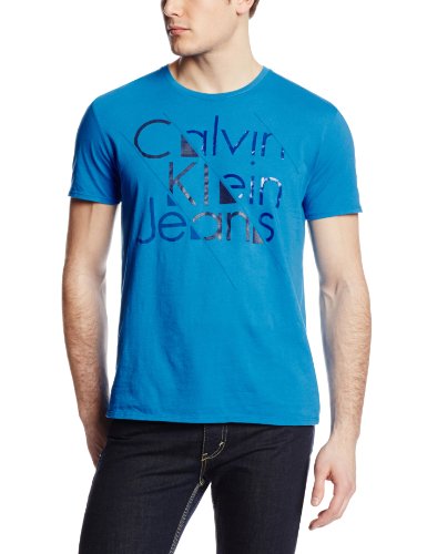 Calvin Klein Jeans Men’s Sliced Logo Tee