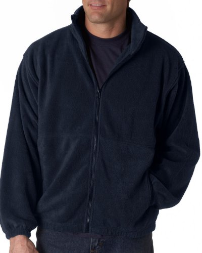 UltraClub 8485 Men’s Iceberg Fleece Full-Zip Jacket