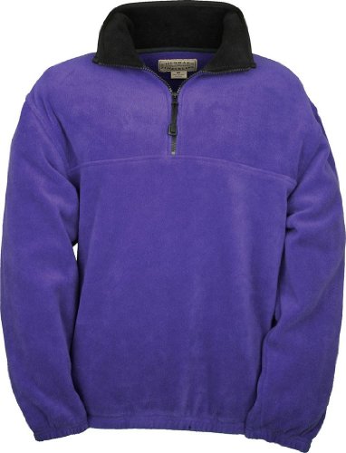 Colorado Timberline Steamboat Fleece Pullover-XS (Purple)