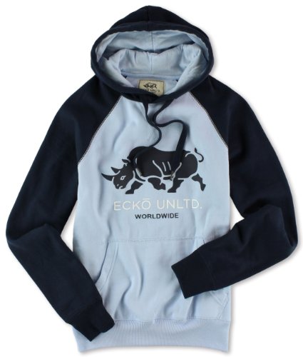 Ecko Unltd Mens Roaming Rhino Pullover Hoodie Sweatshirt