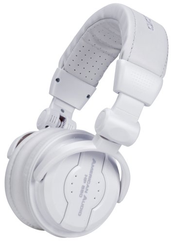 American Audio Hp550 Foldable Professional Headphones White