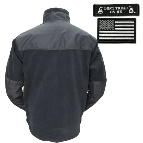 Gadsden and Culpeper Men’s Condor Tac-Jacket & USA Flag & Dont Tread Patch