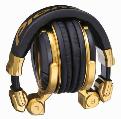 Pioneer HDJ-1000G Limited Edition Professional DJ Headphones, Gold