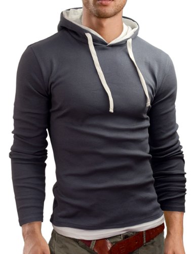 Grin&Bear Men’s Long Sleeve Hoodie