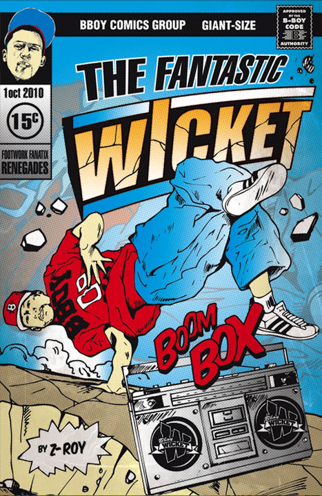 BBOY ICONS Turns B-Boys into Comic Book Heroes