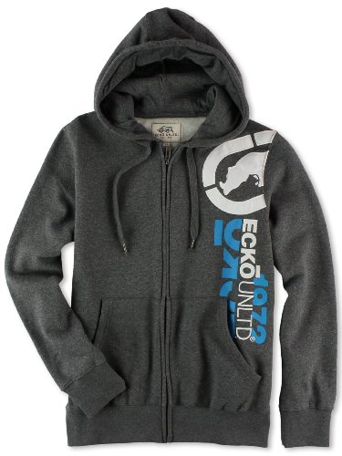 Ecko Unltd Mens Vertical Arm Rhino Hoodie Sweatshirt