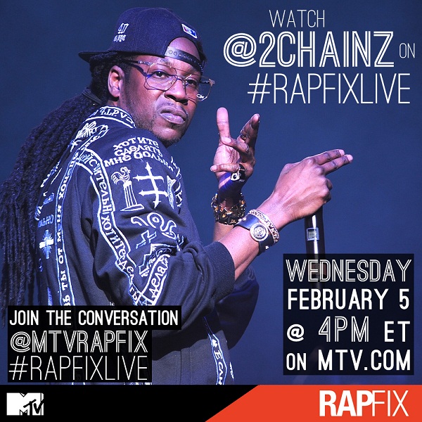 2 Chainz, Pusha T, Tech N9ne, August Alsina Set For ‘RapFix Live’