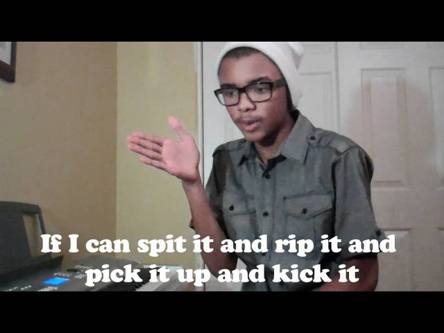 CRAZY 14 YEAR OLD RAPPING!!!!