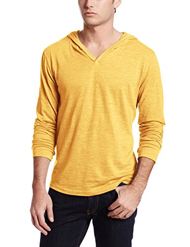 Threads 4 Thought Men’s Pullover V-Neck Slub Hoodie