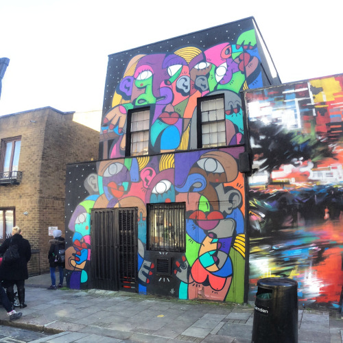 Awesome new piece by hunto in Camden. Join us on a tour at…