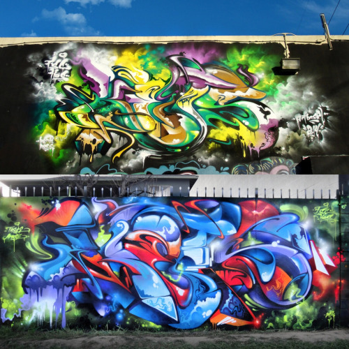 Two great pieces by mikaelbrandrup in LA…