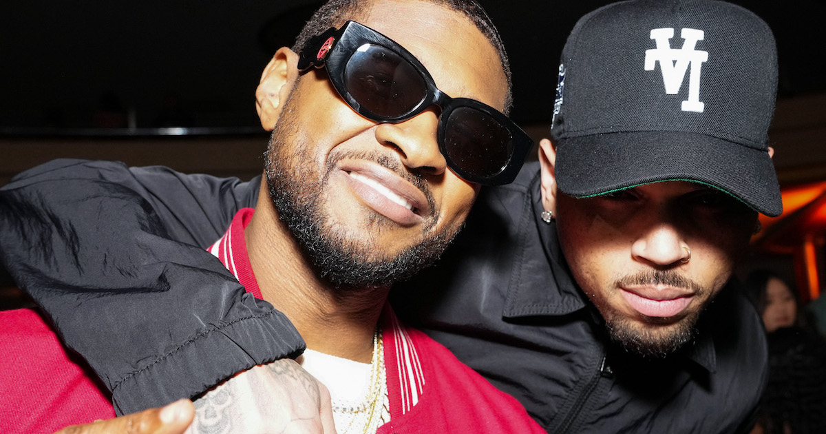 Usher & Chris Brown Allegedly Get into Altercation in Vegas