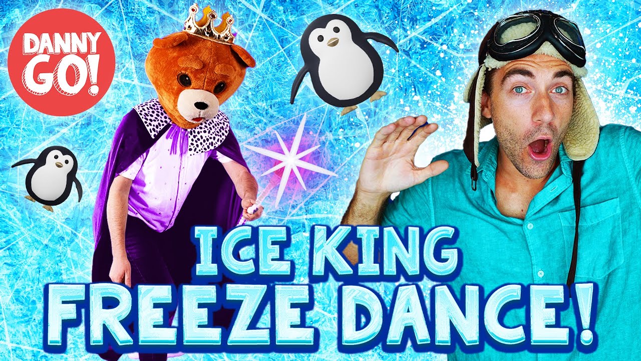 "The Ice King Freeze Dance!" 🥶👑 /// Danny Go! Brain Break Movement Songs for Kids