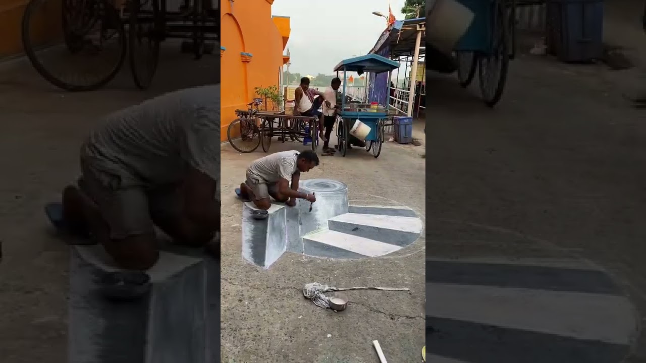 3D Street Art #shorts #ashortaday