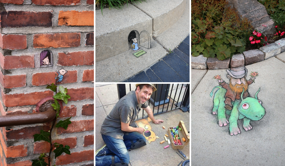 Discover David Zinn’s Latest Chalk Art Masterpieces in Michigan