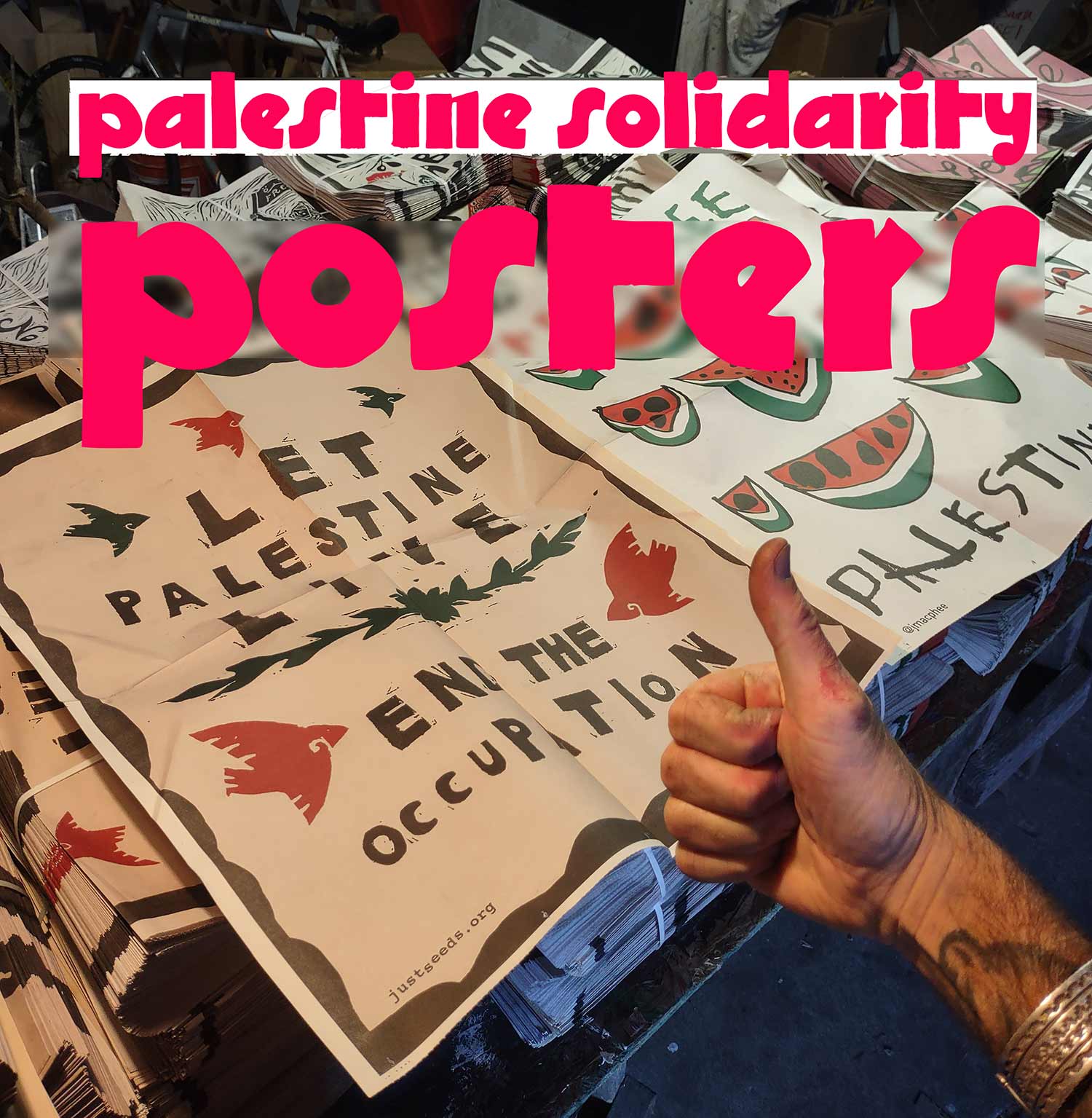 Justseeds | Palestine Solidarity Posters