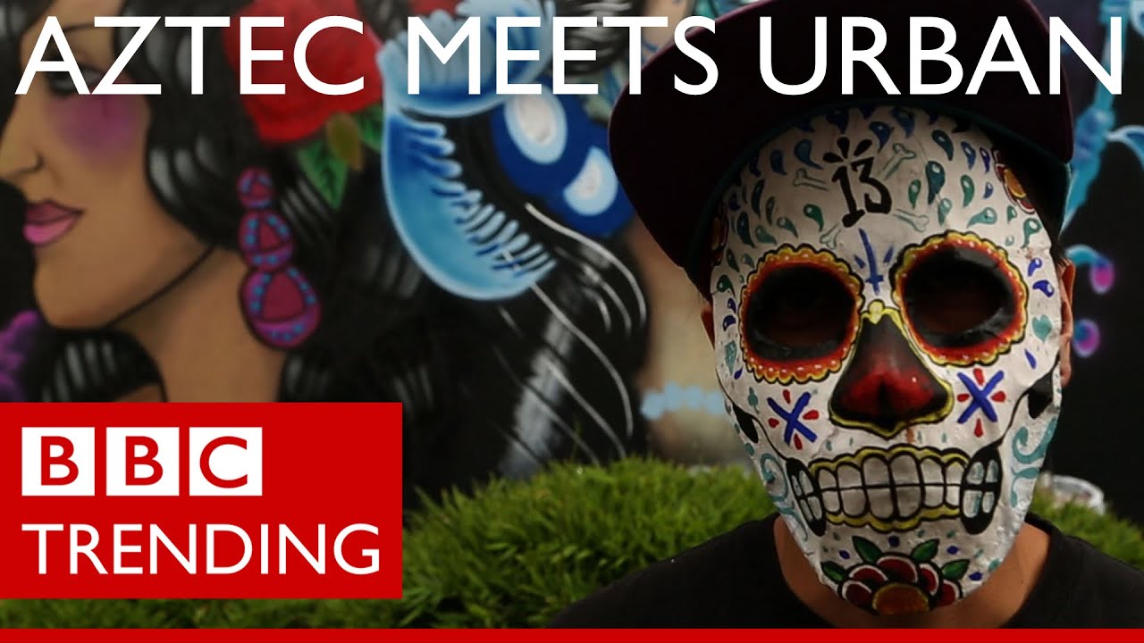 Mexico's street art explosion – Aztec meets urban – BBC Trending