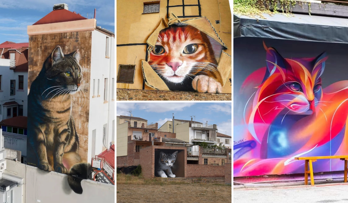 43 Purrfect Street Art Pieces: A Tribute to Our Cats