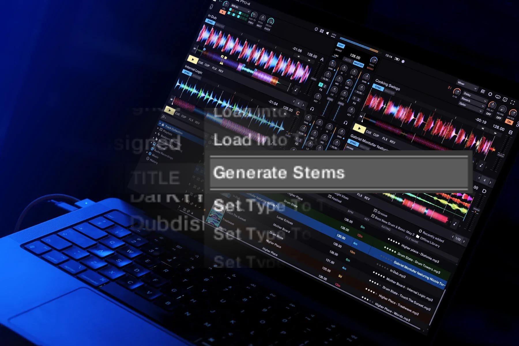 Traktor Pro 4: Generate stem separated tracks from your library in this new update