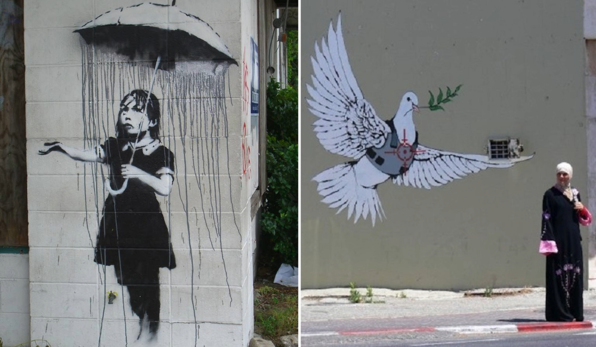 14 Great Banksy Street Art Photos and Quotes!