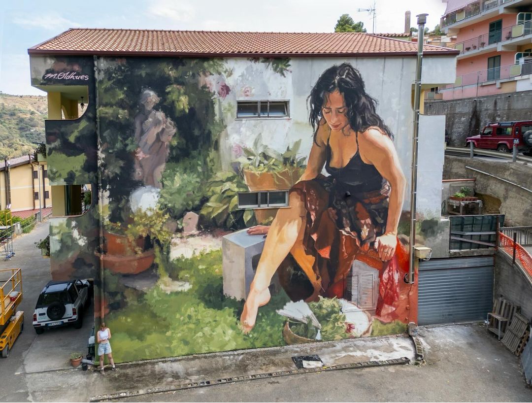 “The Tender Gardener” by Megan Oldhues in Graniti, Italy