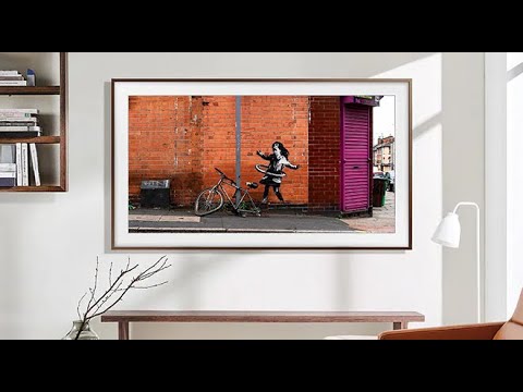 Awesome 3 hours Street Art Screensaver with Graffiti from Eine, Banksy, Stik for Samsung Frame TV