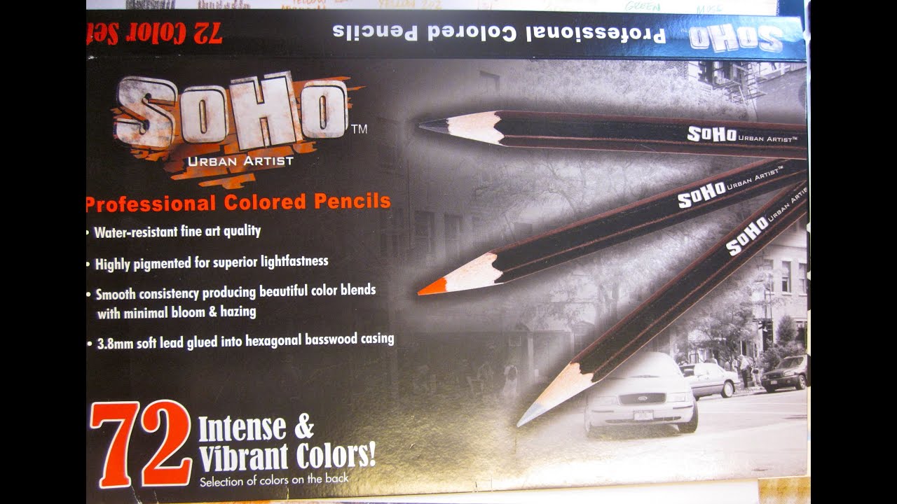 SoHo Urban Artist Pencil Review